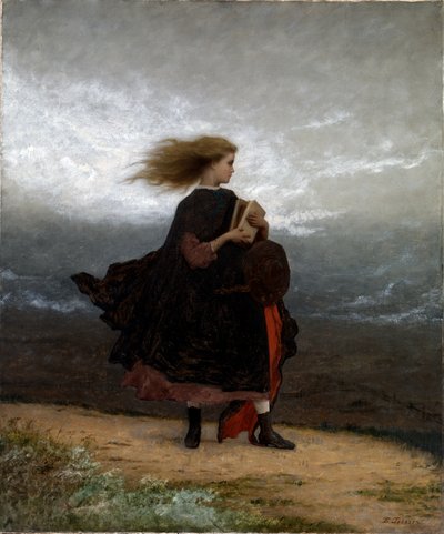 La ragazza che ho lasciato dietro di me da Eastman Johnson