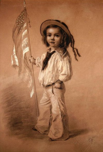 Il giovane commodoro da Eastman Johnson