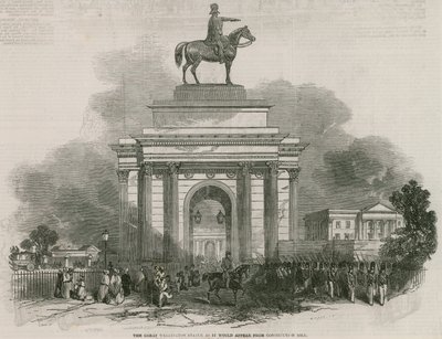 La grande statua di Wellington e l