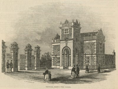 Victoria Park - il Lodge da Ebenezer Landells