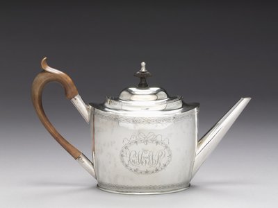Teiera, 1790-1810 da Ebenezer Moulton