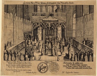 Ferdinando II Imperatore dei Romani (1578-1637) da Eberhard Kieser