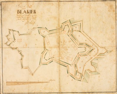 Pianta di Blakier da Eckleff