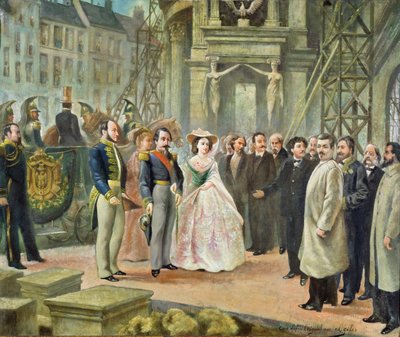 Barone Georges-Eugene Haussmann, Napoleone III e l