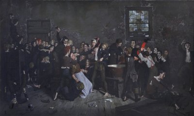 Dotheboys Hall si scioglie per sempre, 1862-1922 da Edgar Bundy