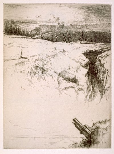 Francia del Nord: trincee abbandonate dopo la Prima Guerra Mondiale da Edgar Chahine