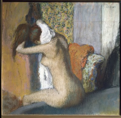 Dopo il bagno da Edgar Degas
