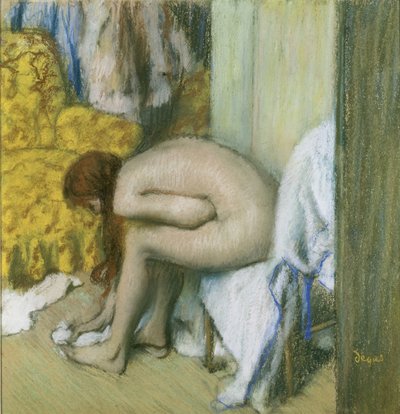 Dopo il bagno da Edgar Degas