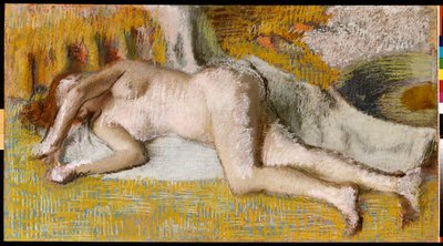 Dopo il bagno, 1885 da Edgar Degas