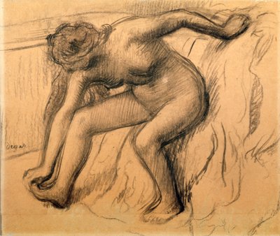 Dopo il bagno, 1892 da Edgar Degas
