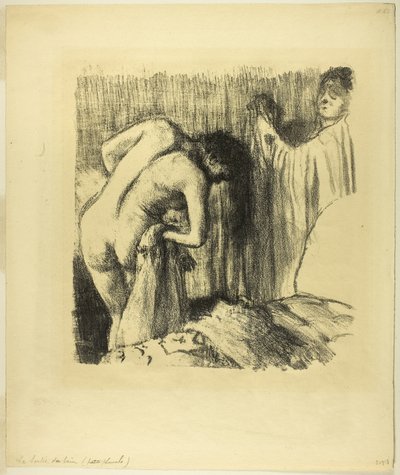 Dopo il bagno III da Edgar Degas
