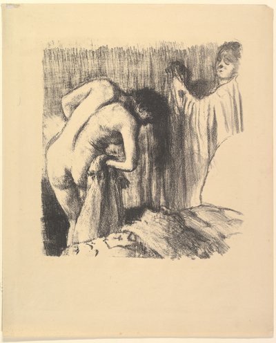 Dopo il bagno III da Edgar Degas