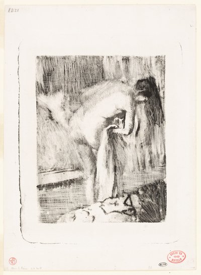Dopo il bagno II da Edgar Degas