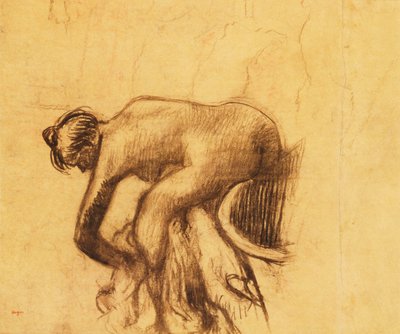Dopo il bagno, donna che si asciuga, anni 1890 da Edgar Degas