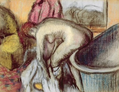 Dopo il bagno, c.1895 da Edgar Degas