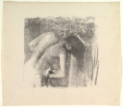 Dopo il bagno grande versione, 1891-92 da Edgar Degas