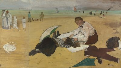 Sulla spiaggia da Edgar Degas