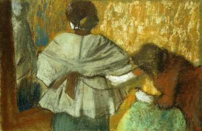 Alla sarta, la prova da Edgar Degas