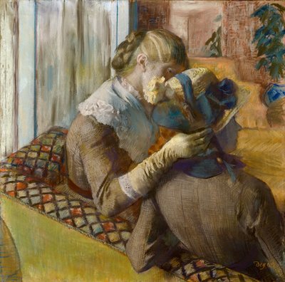 Alla modista da Edgar Degas