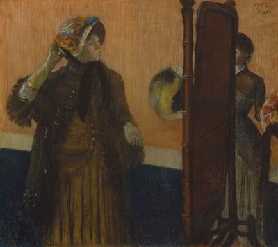 Dalla modista da Edgar Degas