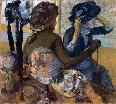 Dalla Modista, 1882 da Edgar Degas
