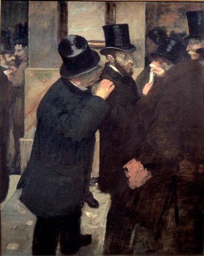 Alla Borsa da Edgar Degas