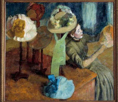 Al negozio di modista (o Il negozio di modista) da Edgar Degas