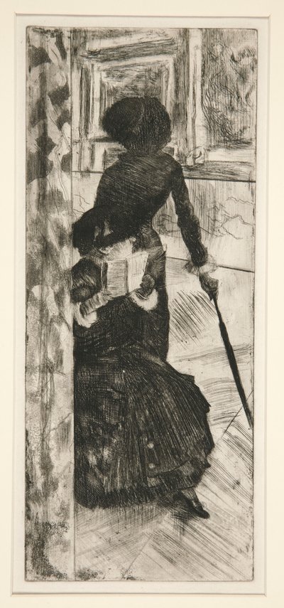 Al Louvre: La Pittura (Mary Cassatt) da Edgar Degas