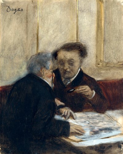 Al caffè Chateaudun da Edgar Degas