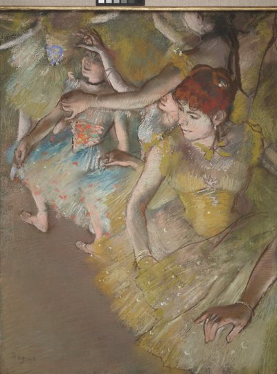 Ballerine sul palco da Edgar Degas