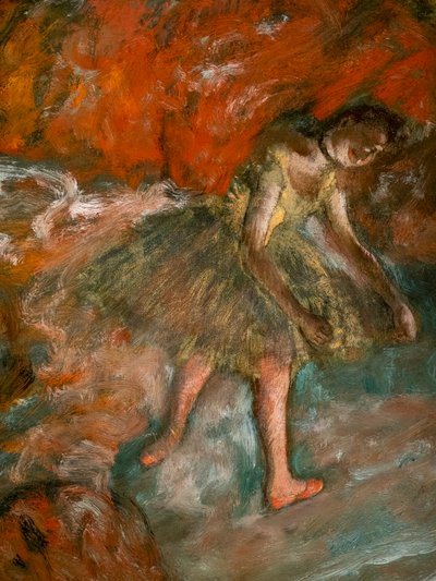 Scena di balletto (dettaglio). Intorno al 1890 da Edgar Degas