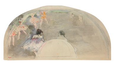 Scena di balletto, c.1880 da Edgar Degas