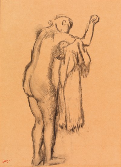 Bagnante che si asciuga da Edgar Degas