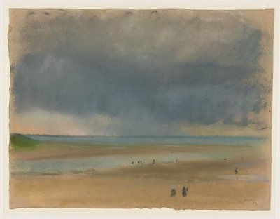 In riva al mare da Edgar Degas
