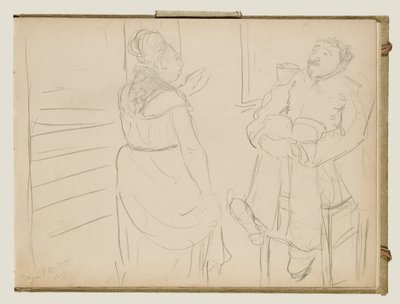 Brothel Scene da Edgar Degas