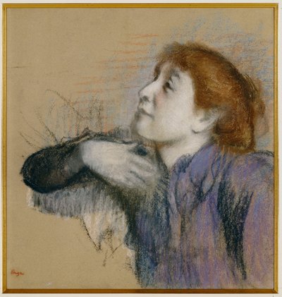 Busto di una donna, c.1880-85 da Edgar Degas