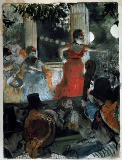 Café Concert agli Ambassadeurs da Edgar Degas