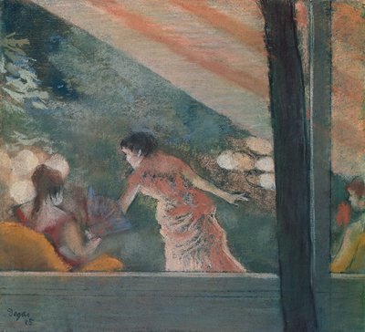 Café Concert agli Ambassadeurs da Edgar Degas