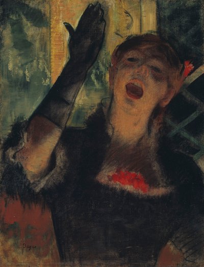 Café Singer da Edgar Degas