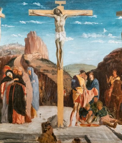 Calvario (copia da Andrea Mantegna) (dettaglio) da Edgar Degas