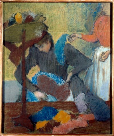 Chez la modist da Edgar Degas