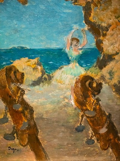 Ballerina. Scena di balletto. 1891 da Edgar Degas