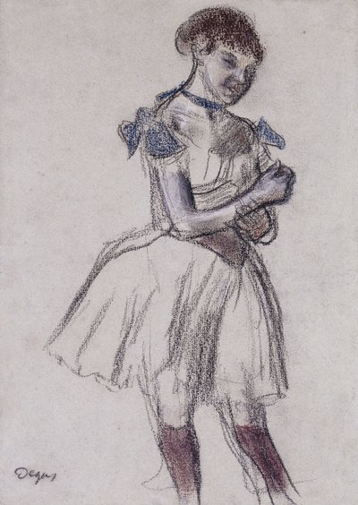 Danzatrice, c.1880 da Edgar Degas