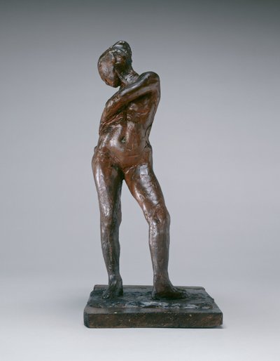 Ballerina che allaccia il laccio delle calze, c. 1885-1890 da Edgar Degas