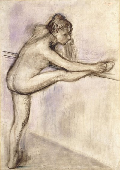 Ballerina alla sbarra da Edgar Degas