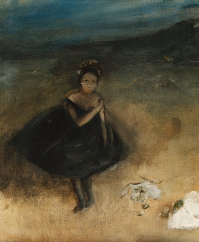 Ballerina con Bouquet da Edgar Degas