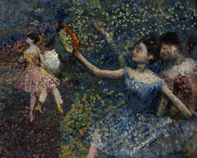 Ballerina con tamburello, c.1897 da Edgar Degas