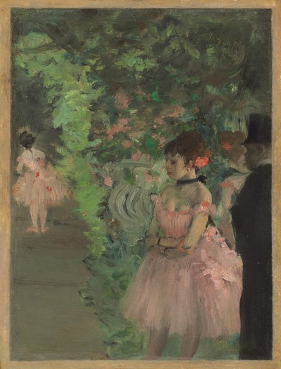 Ballerini dietro le quinte da Edgar Degas