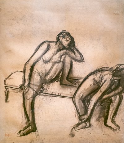 Ballerini a riposo da Edgar Degas