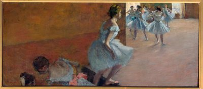 Ballerini che salgono le scale da Edgar Degas